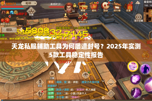 天龙私服辅助工具为何屡遭封号？2025年实测5款工具稳定性报告