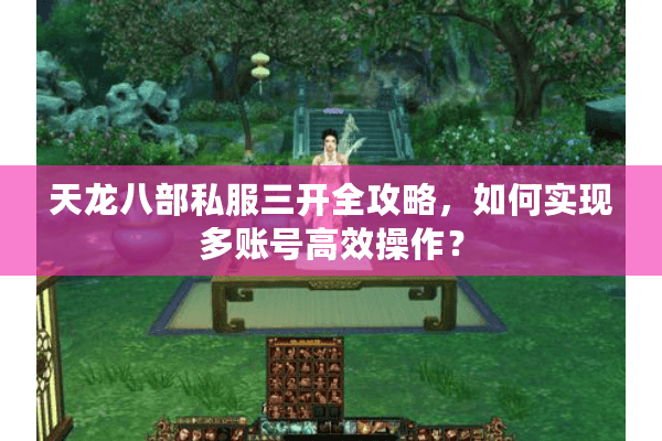 天龙八部私服三开全攻略，如何实现多账号高效操作？